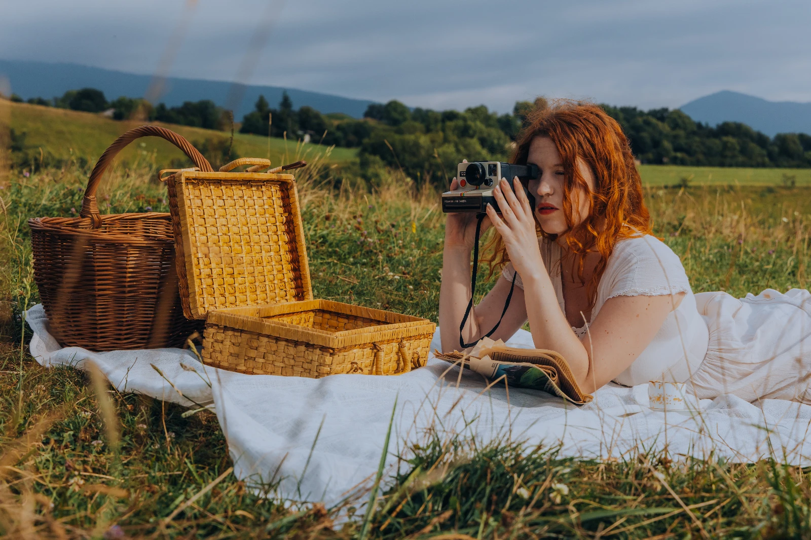 Laura à la campagne