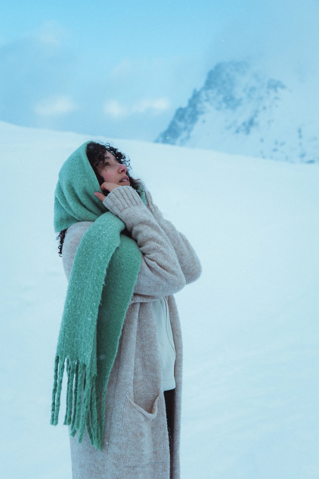 Portraits en hiver de Sarah