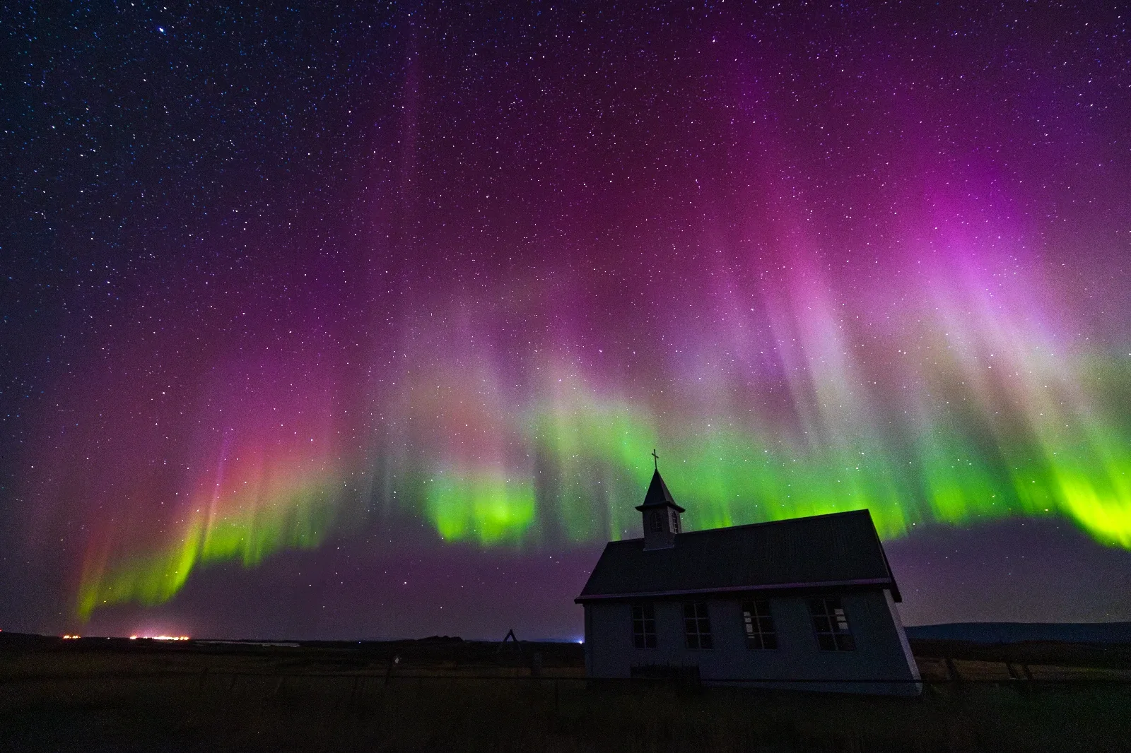 Photo 1 - Aurore boréale Islande